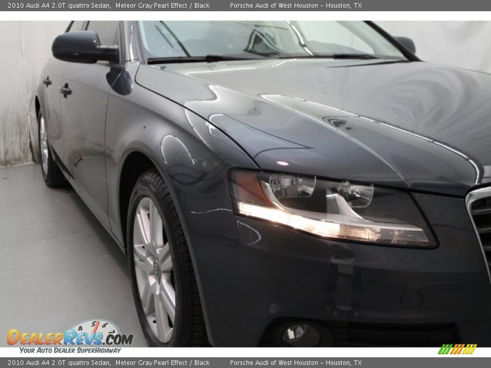 2010 Audi A4 2.0T quattro Sedan Meteor Gray Pearl Effect / Black Photo #9