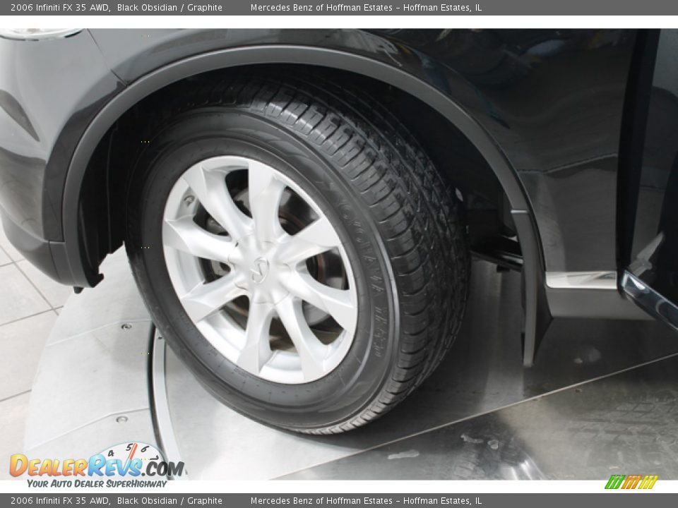 2006 Infiniti FX 35 AWD Black Obsidian / Graphite Photo #26