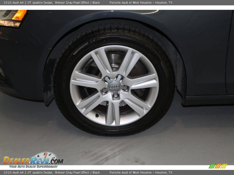 2010 Audi A4 2.0T quattro Sedan Meteor Gray Pearl Effect / Black Photo #12
