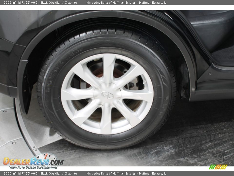 2006 Infiniti FX 35 AWD Black Obsidian / Graphite Photo #27