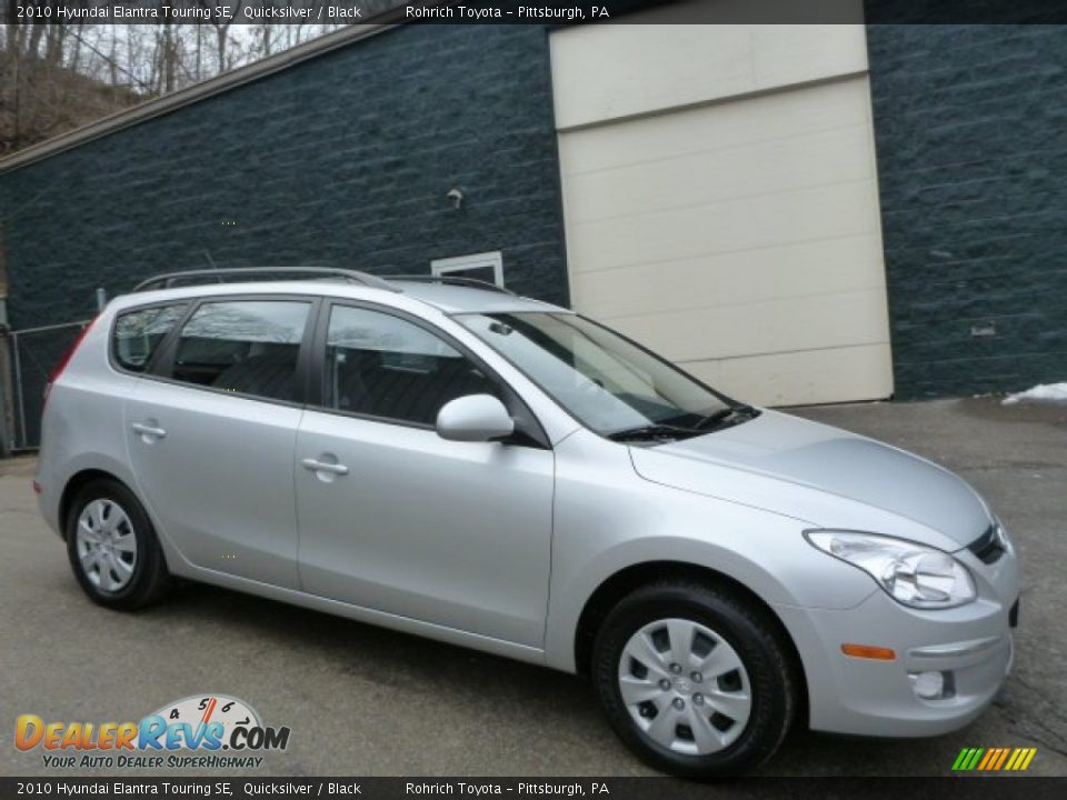 2010 Hyundai Elantra Touring SE Quicksilver / Black Photo #1
