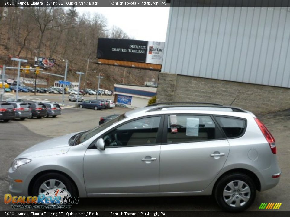 2010 Hyundai Elantra Touring SE Quicksilver / Black Photo #2