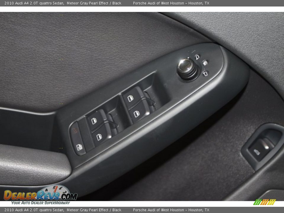 2010 Audi A4 2.0T quattro Sedan Meteor Gray Pearl Effect / Black Photo #16