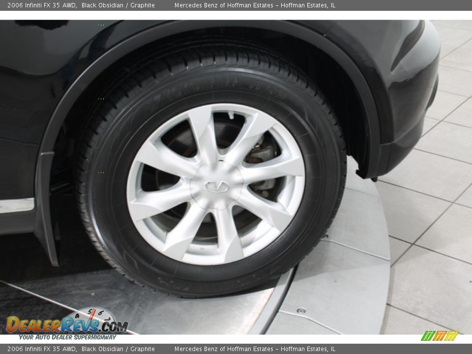 2006 Infiniti FX 35 AWD Black Obsidian / Graphite Photo #30