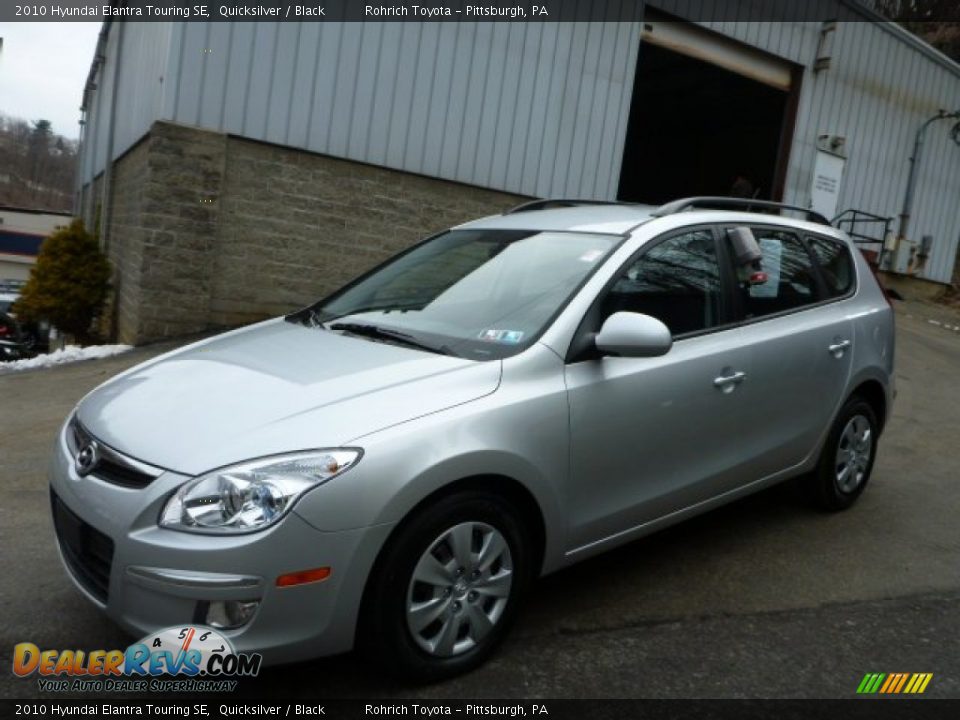 2010 Hyundai Elantra Touring SE Quicksilver / Black Photo #3