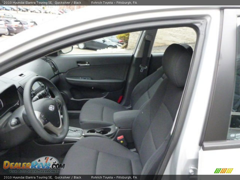 2010 Hyundai Elantra Touring SE Quicksilver / Black Photo #4