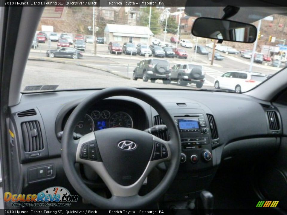 2010 Hyundai Elantra Touring SE Quicksilver / Black Photo #6