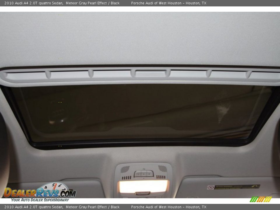 2010 Audi A4 2.0T quattro Sedan Meteor Gray Pearl Effect / Black Photo #23