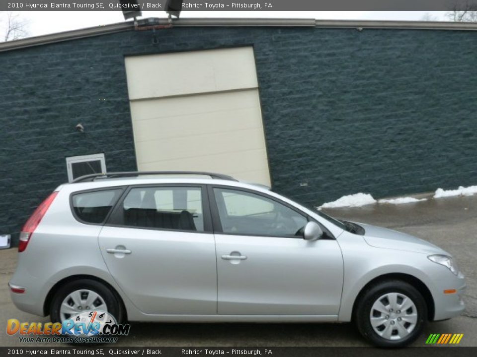 2010 Hyundai Elantra Touring SE Quicksilver / Black Photo #10