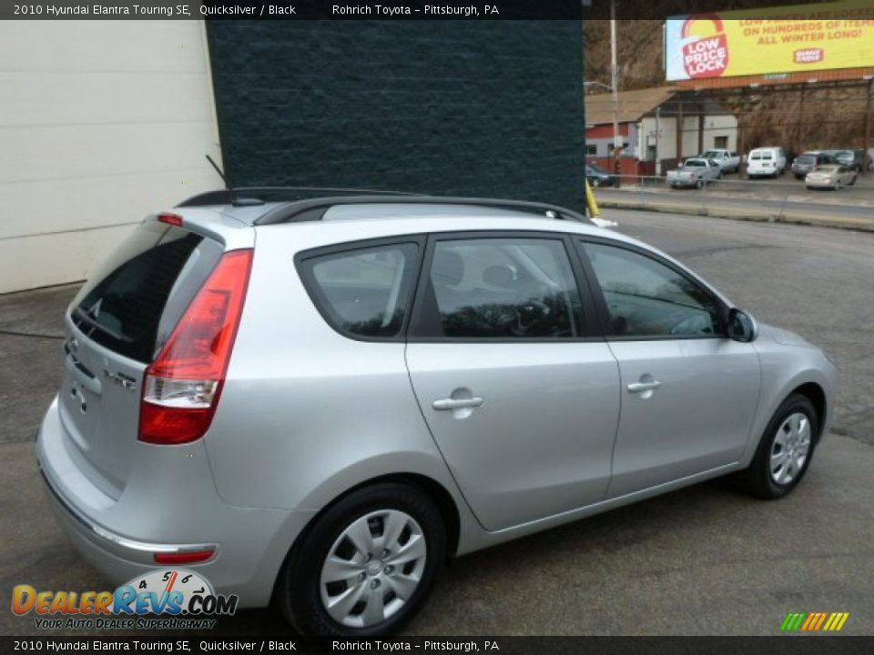 2010 Hyundai Elantra Touring SE Quicksilver / Black Photo #11