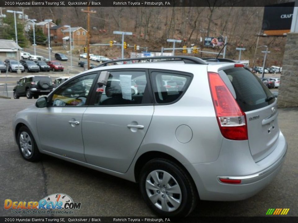 2010 Hyundai Elantra Touring SE Quicksilver / Black Photo #13