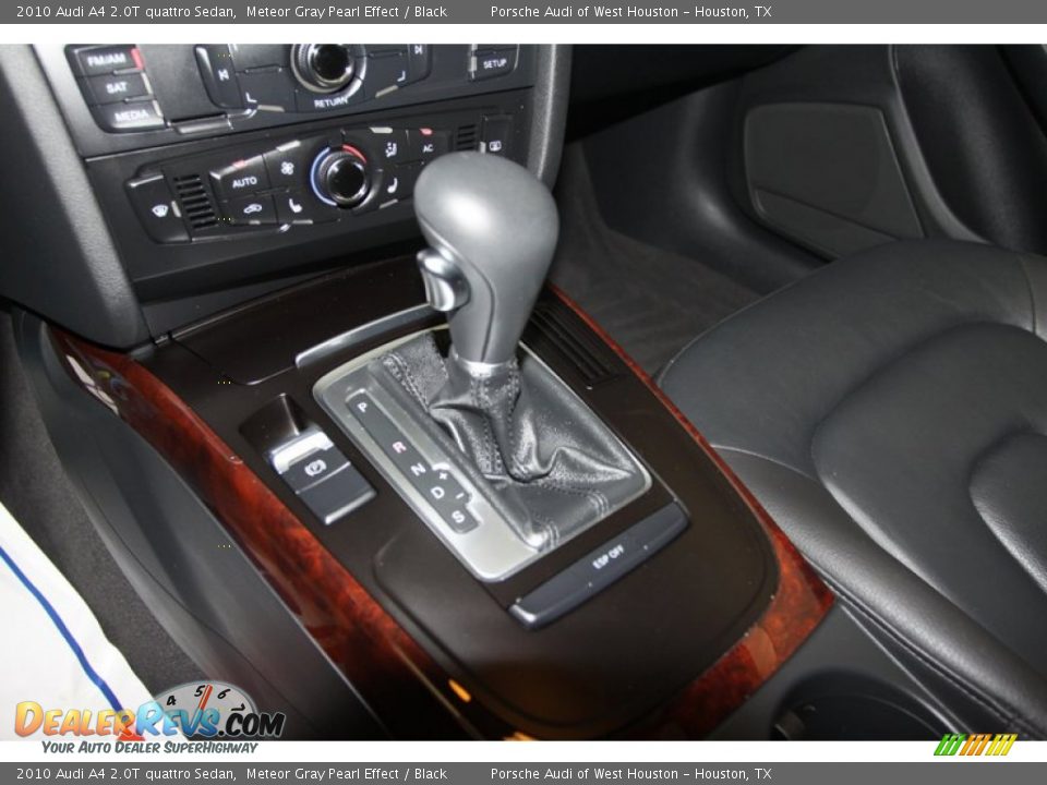 2010 Audi A4 2.0T quattro Sedan Meteor Gray Pearl Effect / Black Photo #27