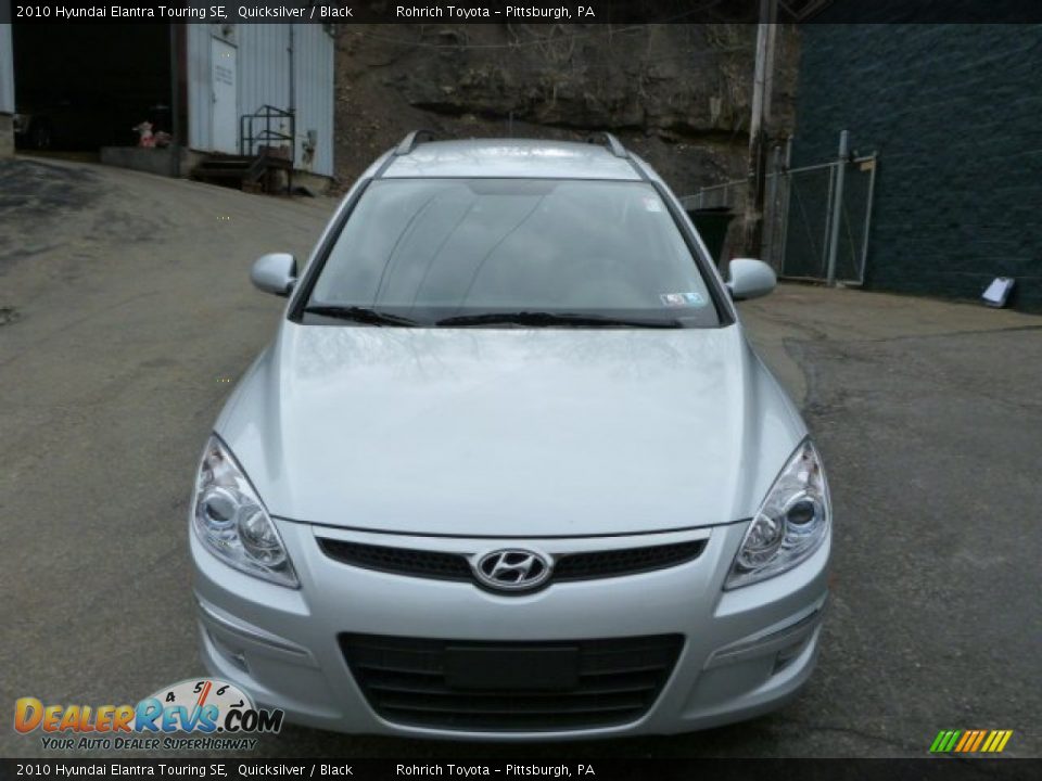 2010 Hyundai Elantra Touring SE Quicksilver / Black Photo #14