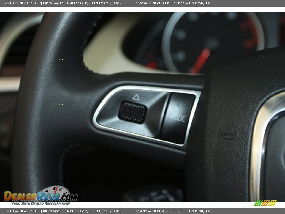 2010 Audi A4 2.0T quattro Sedan Meteor Gray Pearl Effect / Black Photo #29