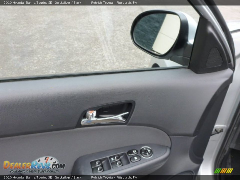 2010 Hyundai Elantra Touring SE Quicksilver / Black Photo #16