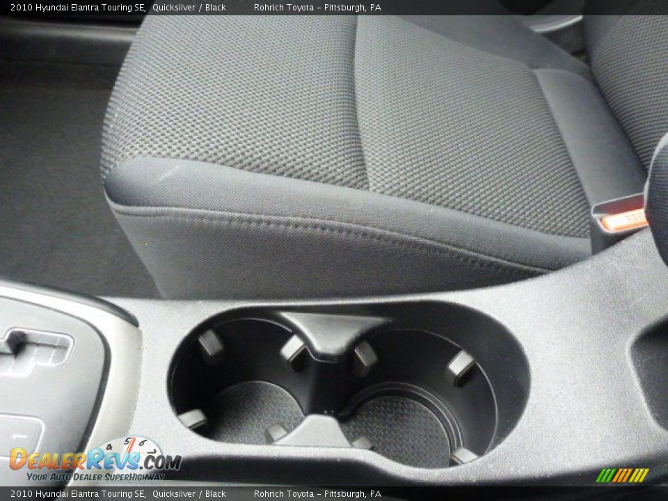 2010 Hyundai Elantra Touring SE Quicksilver / Black Photo #17