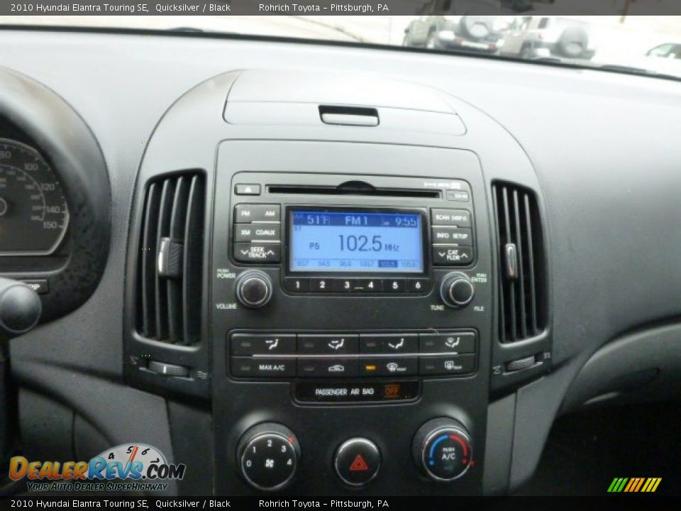 2010 Hyundai Elantra Touring SE Quicksilver / Black Photo #19
