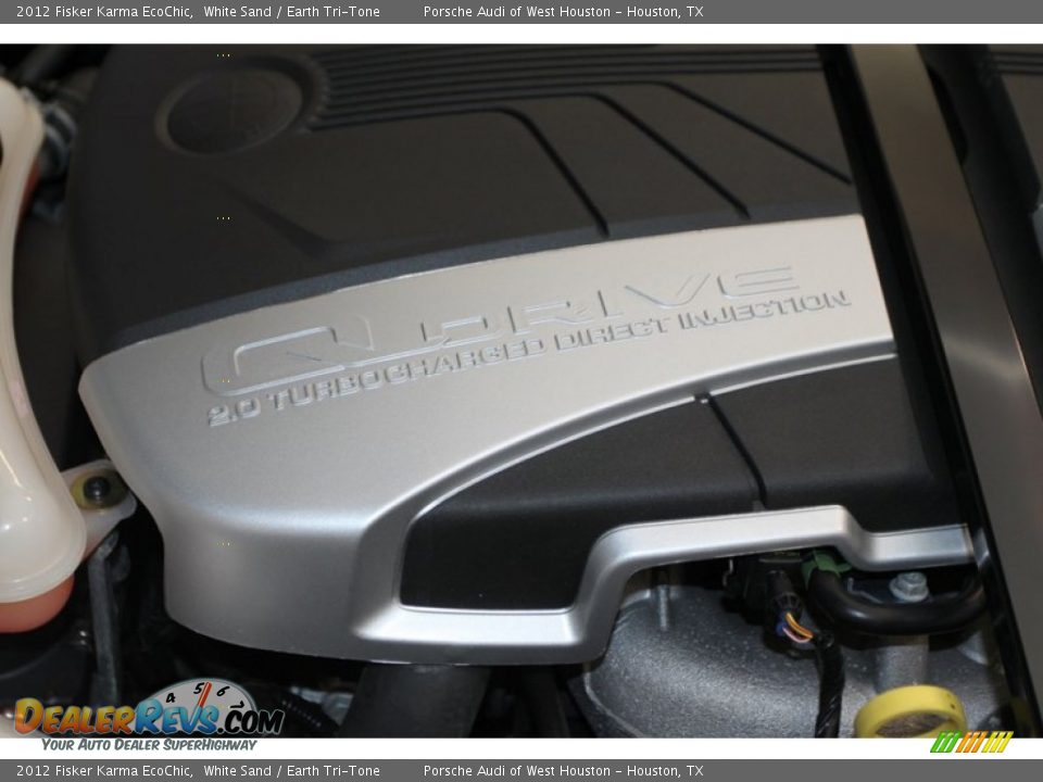 2012 Fisker Karma EcoChic 2 x 479ft-lbs Plug-In Electric Motor/2.0 Liter DFI Turbocharged DOHC 16-Valve VVT 4 Cylinder Range Extending Engine Photo #21