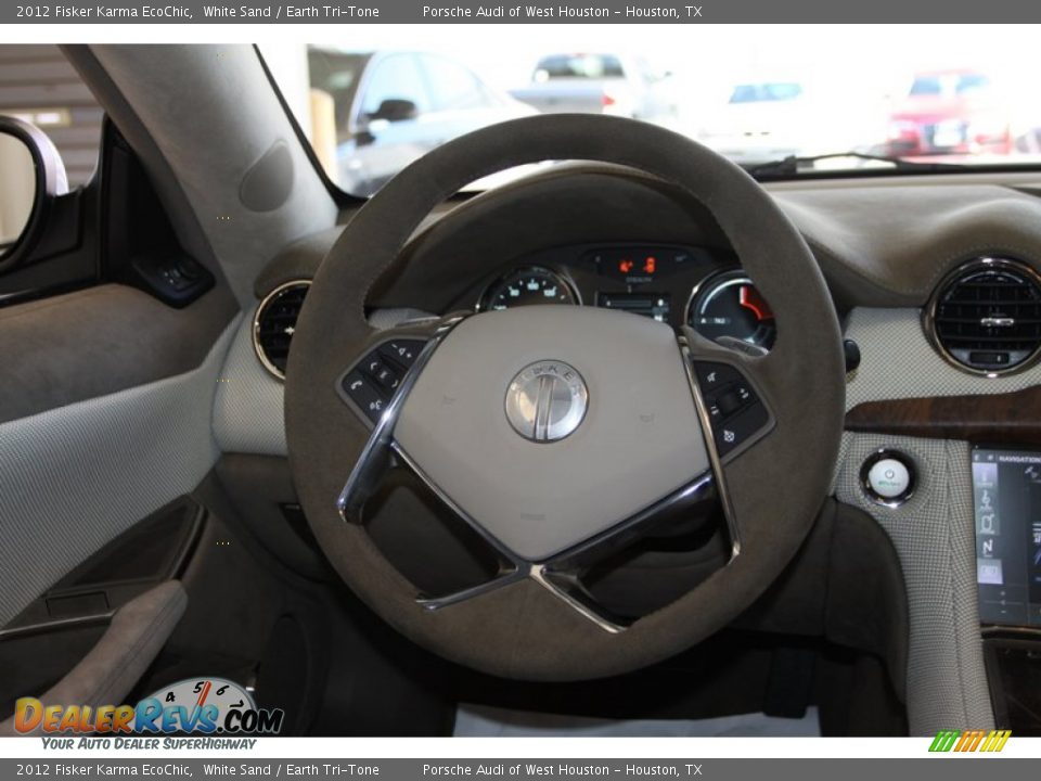 2012 Fisker Karma EcoChic Steering Wheel Photo #36