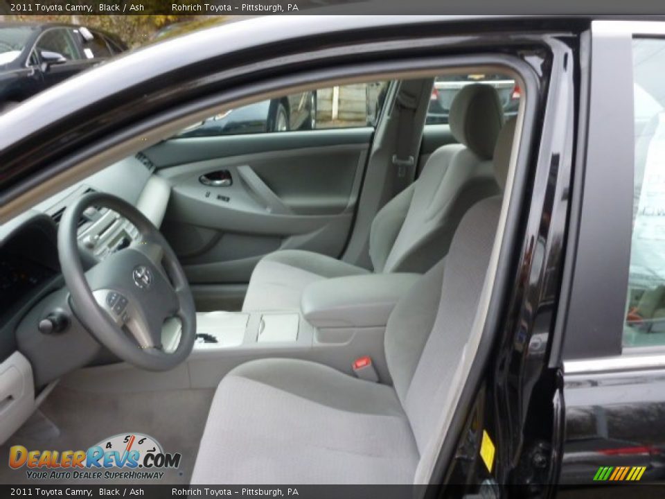 2011 Toyota Camry Black / Ash Photo #4