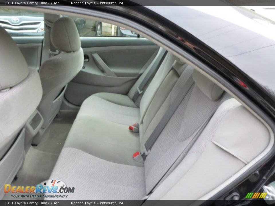 2011 Toyota Camry Black / Ash Photo #5