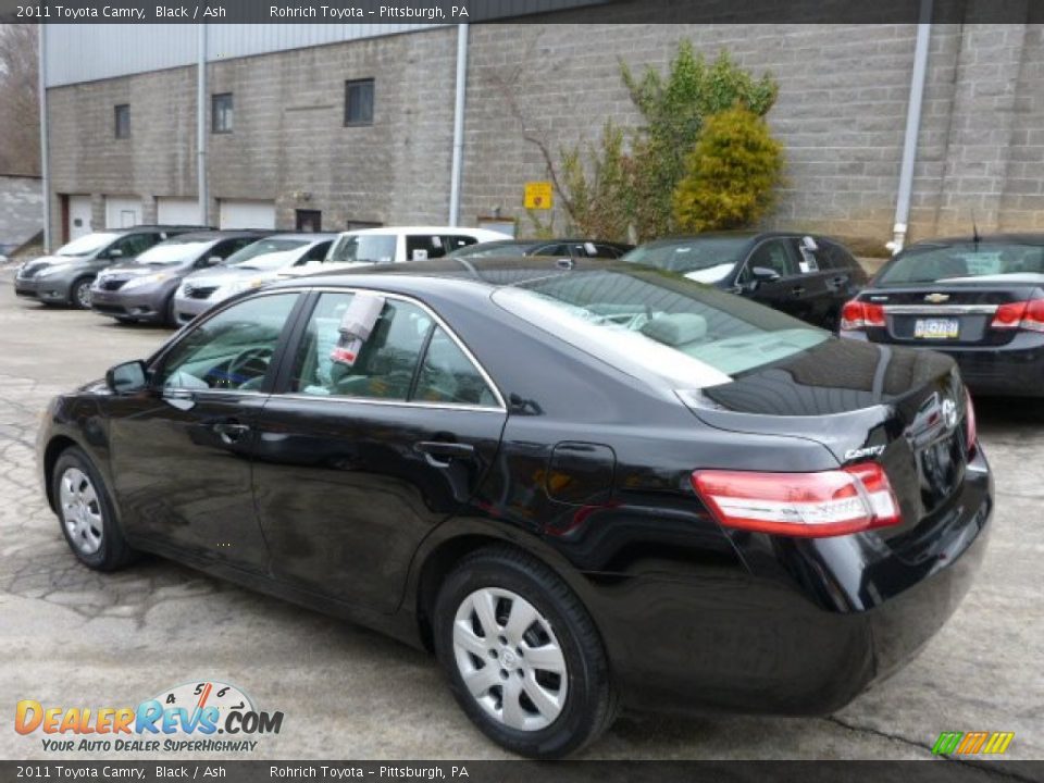 2011 Toyota Camry Black / Ash Photo #13