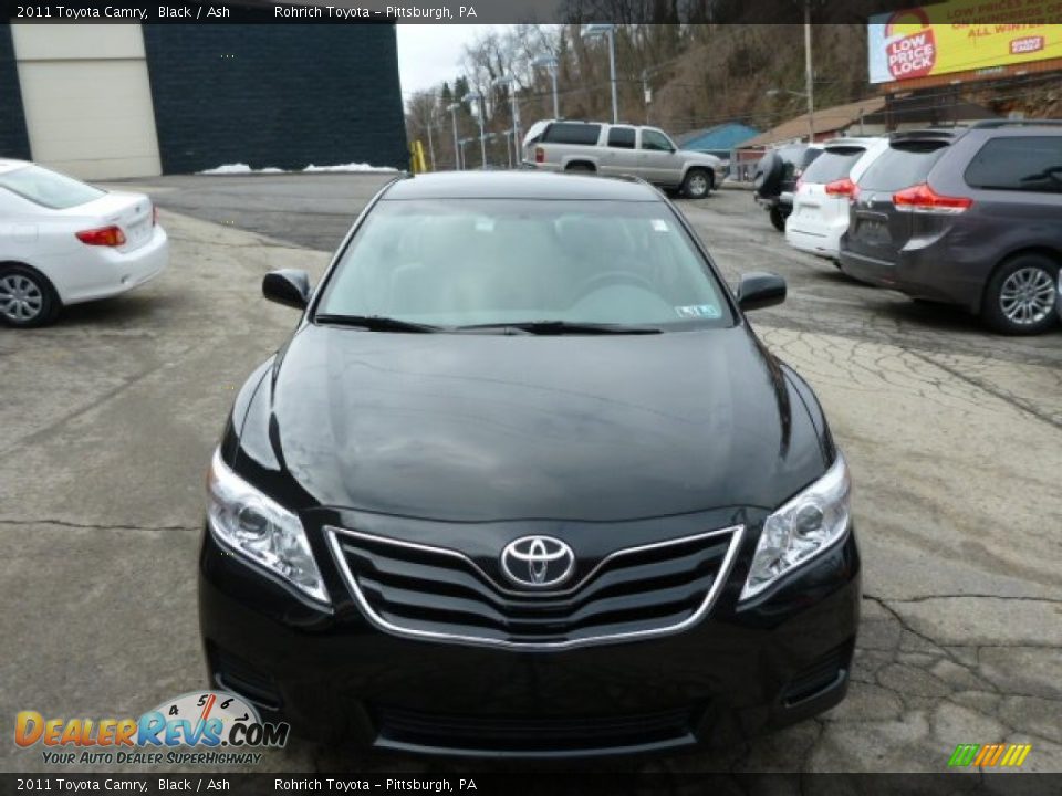 2011 Toyota Camry Black / Ash Photo #14