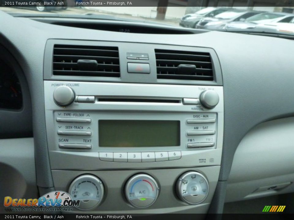 2011 Toyota Camry Black / Ash Photo #19