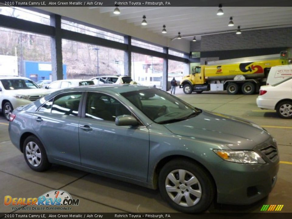 2010 Toyota Camry LE Aloe Green Metallic / Ash Gray Photo #1