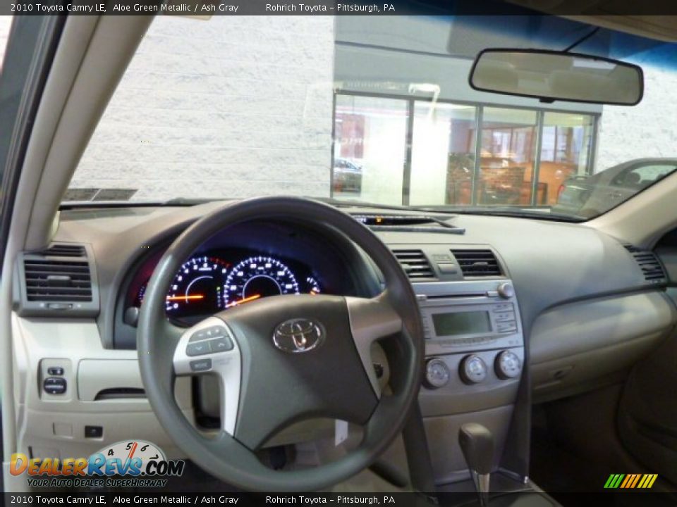2010 Toyota Camry LE Aloe Green Metallic / Ash Gray Photo #6