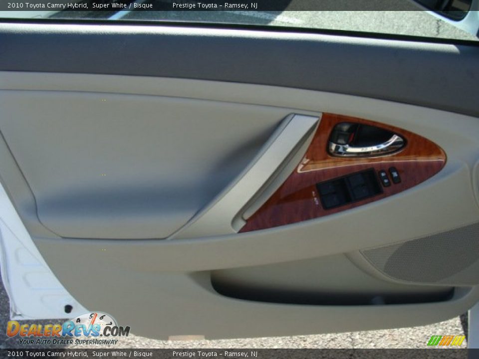 2010 Toyota Camry Hybrid Super White / Bisque Photo #6