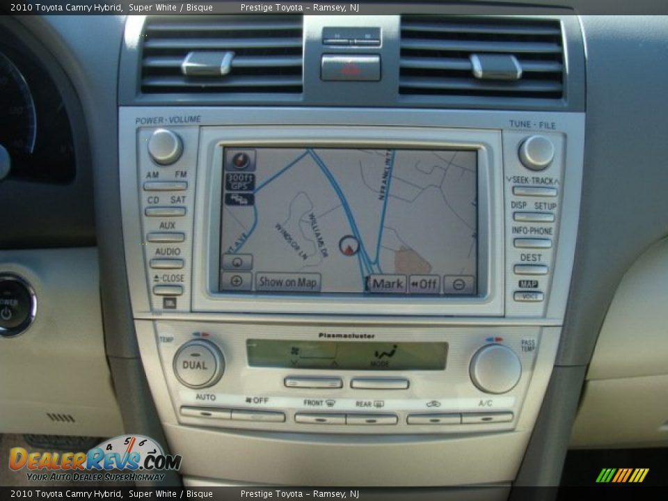 2010 Toyota Camry Hybrid Super White / Bisque Photo #11