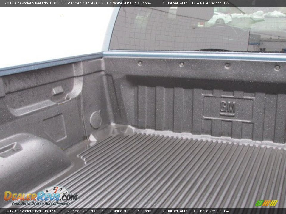 2012 Chevrolet Silverado 1500 LT Extended Cab 4x4 Blue Granite Metallic / Ebony Photo #10