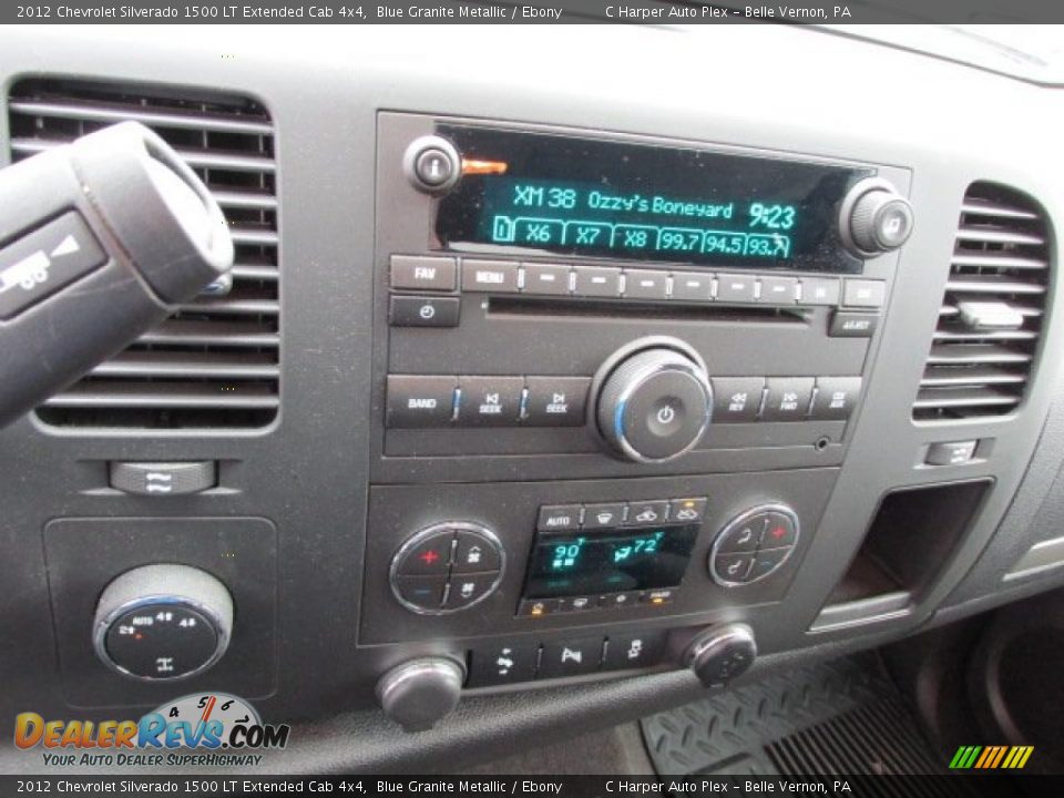 2012 Chevrolet Silverado 1500 LT Extended Cab 4x4 Blue Granite Metallic / Ebony Photo #18