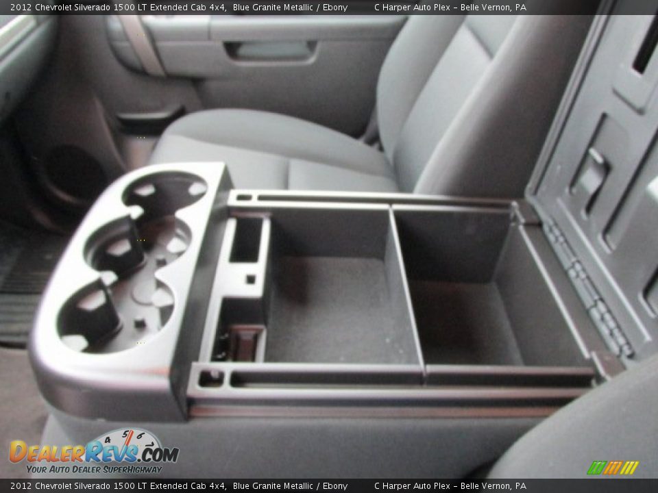 2012 Chevrolet Silverado 1500 LT Extended Cab 4x4 Blue Granite Metallic / Ebony Photo #21