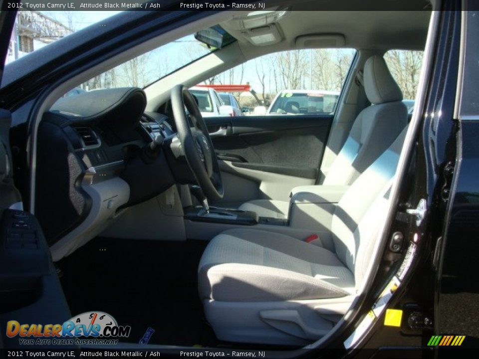 2012 Toyota Camry LE Attitude Black Metallic / Ash Photo #7