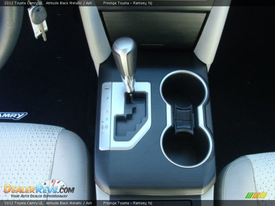 2012 Toyota Camry LE Attitude Black Metallic / Ash Photo #12