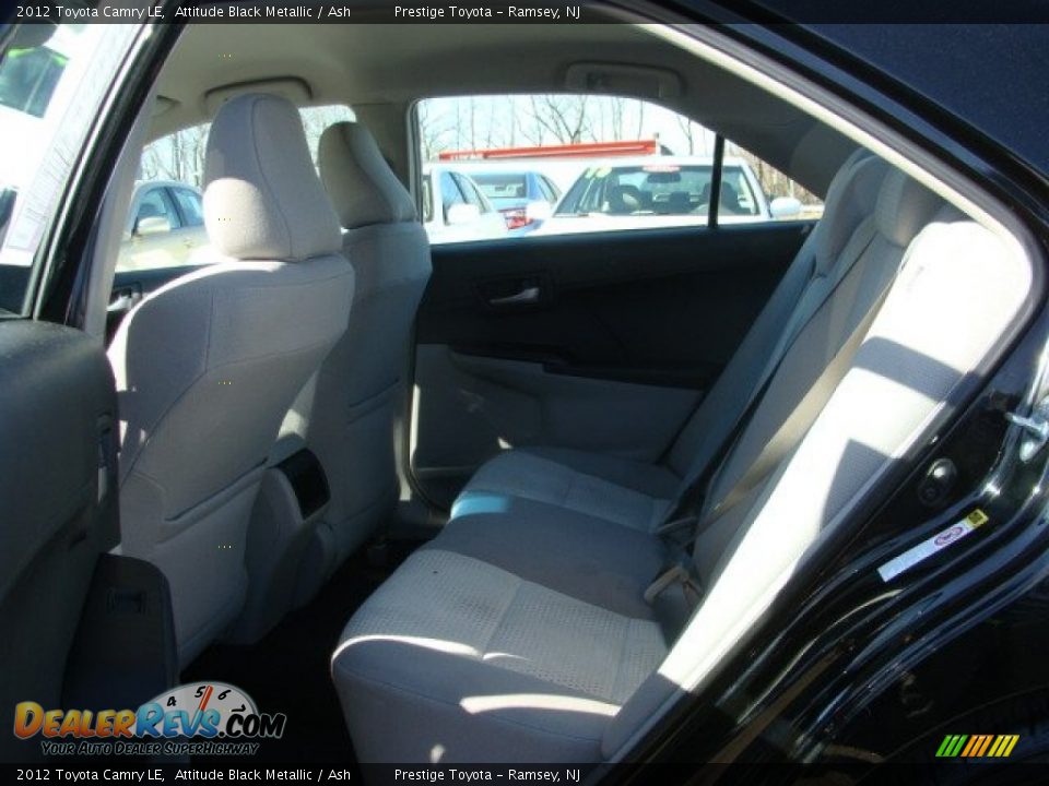 2012 Toyota Camry LE Attitude Black Metallic / Ash Photo #13