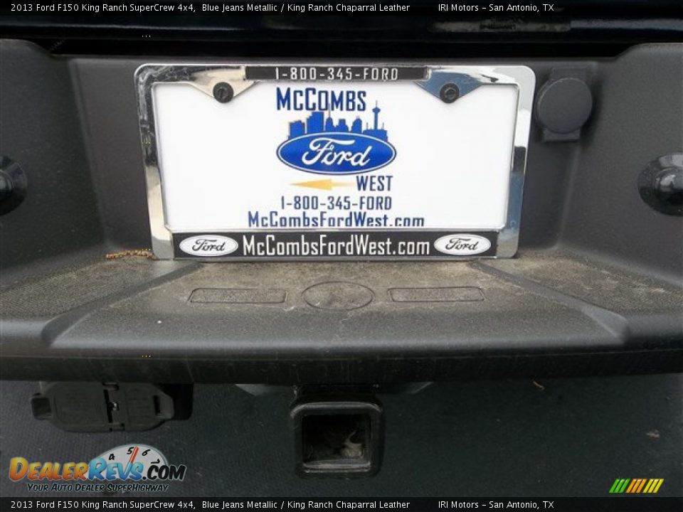 2013 Ford F150 King Ranch SuperCrew 4x4 Blue Jeans Metallic / King Ranch Chaparral Leather Photo #6