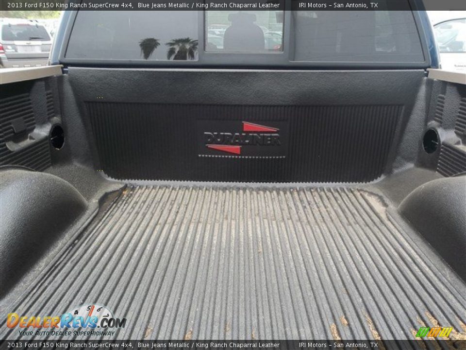 2013 Ford F150 King Ranch SuperCrew 4x4 Blue Jeans Metallic / King Ranch Chaparral Leather Photo #7