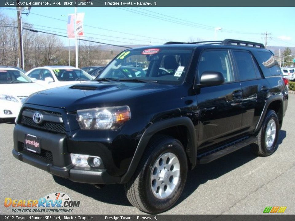 2012 Toyota 4Runner SR5 4x4 Black / Graphite Photo #3