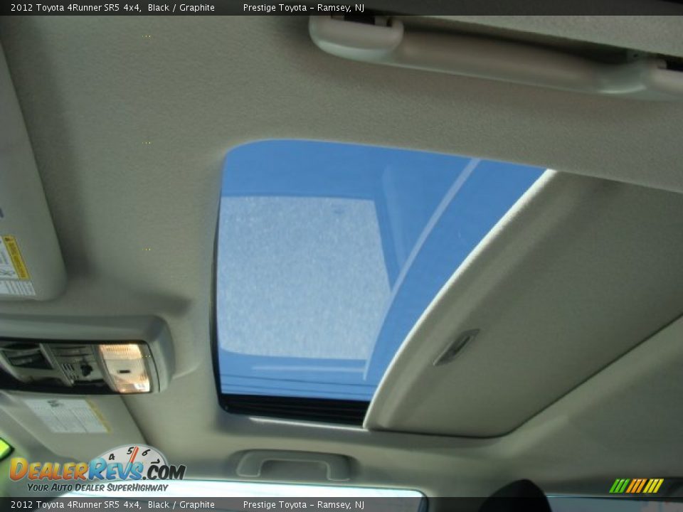 2012 Toyota 4Runner SR5 4x4 Black / Graphite Photo #8