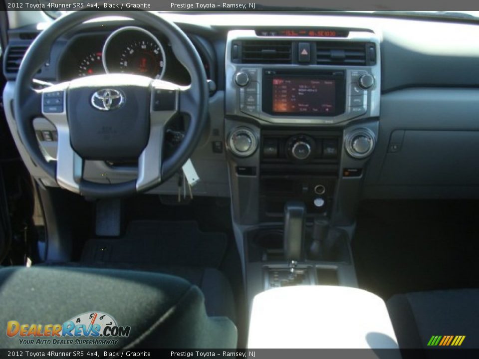 2012 Toyota 4Runner SR5 4x4 Black / Graphite Photo #9
