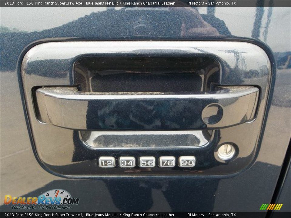 2013 Ford F150 King Ranch SuperCrew 4x4 Blue Jeans Metallic / King Ranch Chaparral Leather Photo #21
