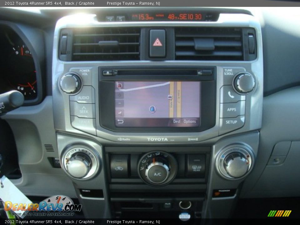 2012 Toyota 4Runner SR5 4x4 Black / Graphite Photo #11