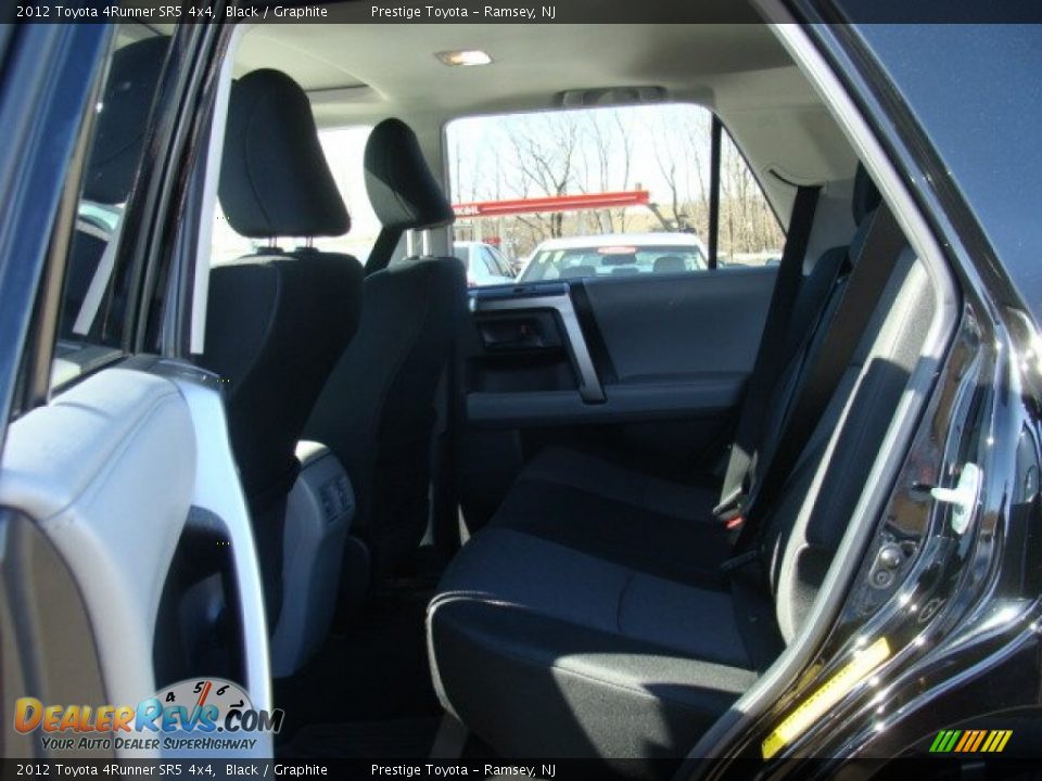 2012 Toyota 4Runner SR5 4x4 Black / Graphite Photo #13