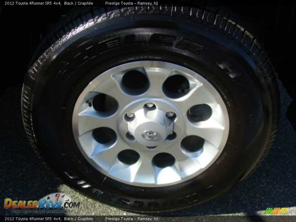 2012 Toyota 4Runner SR5 4x4 Black / Graphite Photo #14