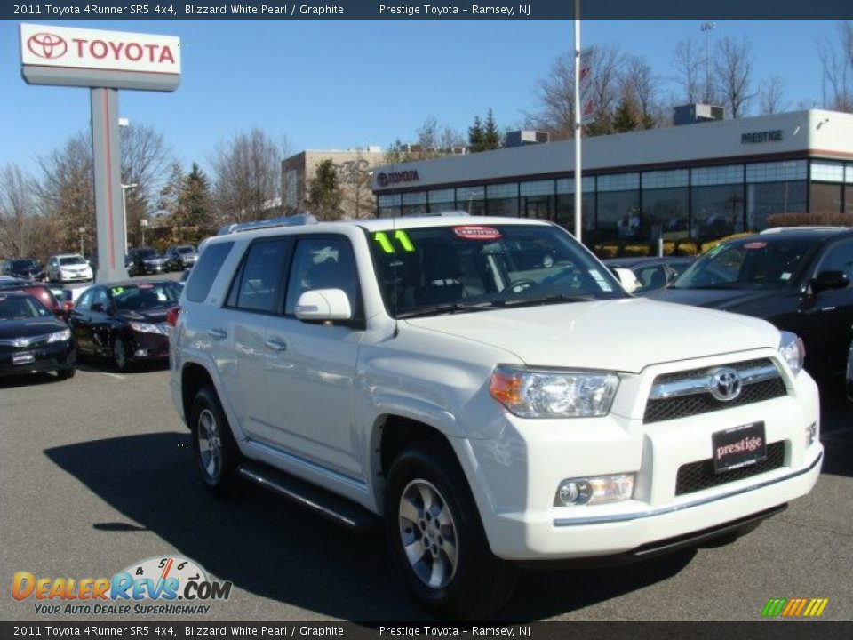 2011 Toyota 4Runner SR5 4x4 Blizzard White Pearl / Graphite Photo #1