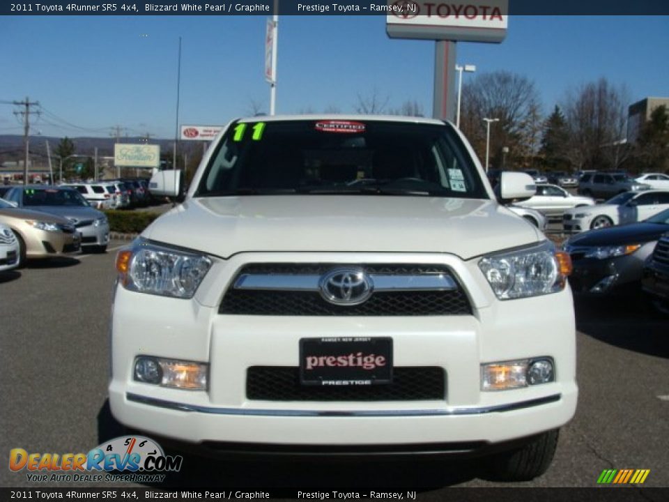 2011 Toyota 4Runner SR5 4x4 Blizzard White Pearl / Graphite Photo #2