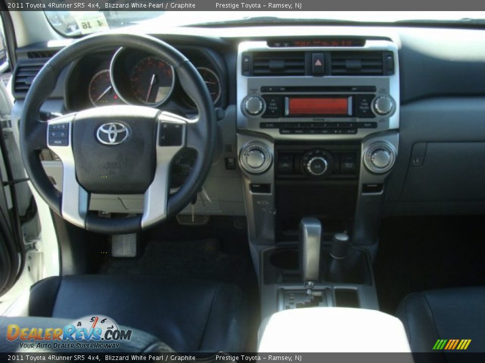 2011 Toyota 4Runner SR5 4x4 Blizzard White Pearl / Graphite Photo #9